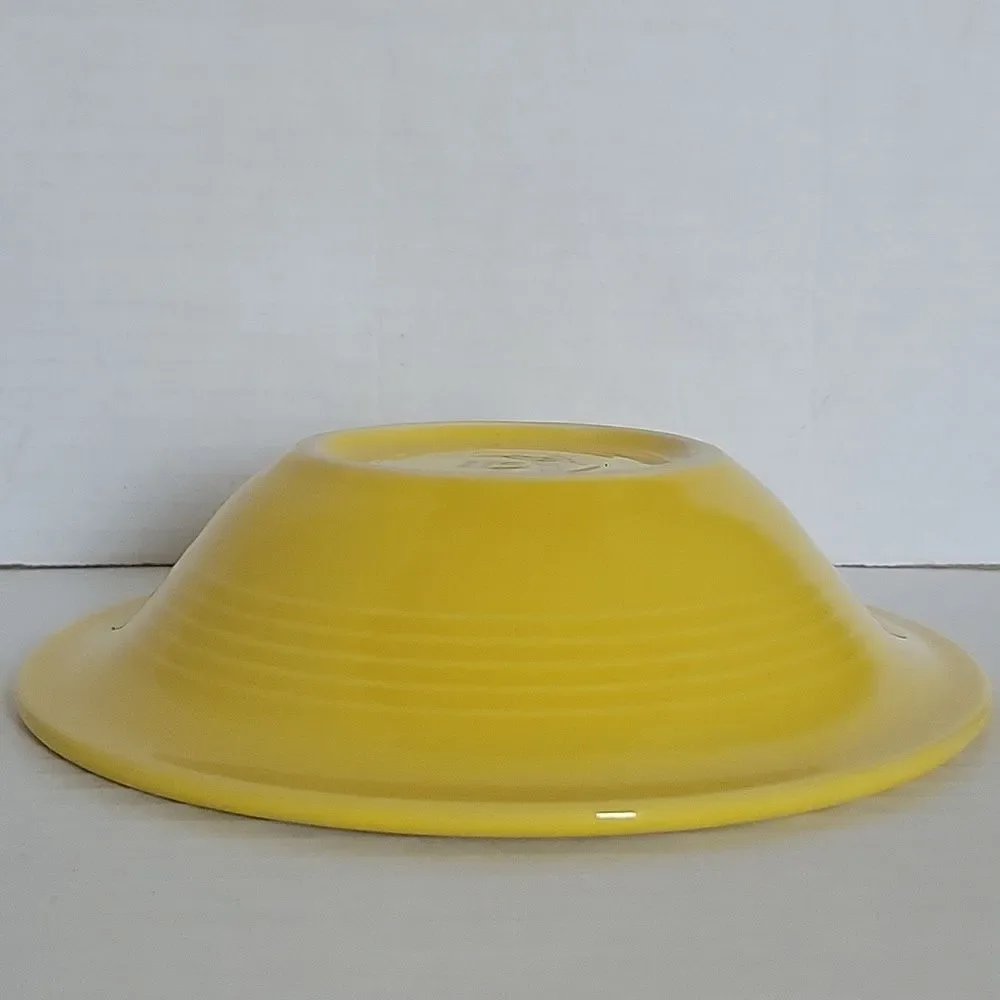 Fiestaware Fiesta Small Stacking Cereal Bowl Sunflower Yellow Ceramic 11 Oz - Picture 10 of 14